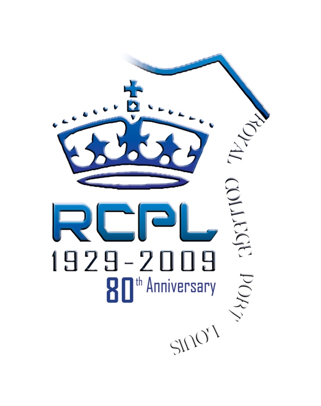 Royal College Port Louis Anniversary Logo